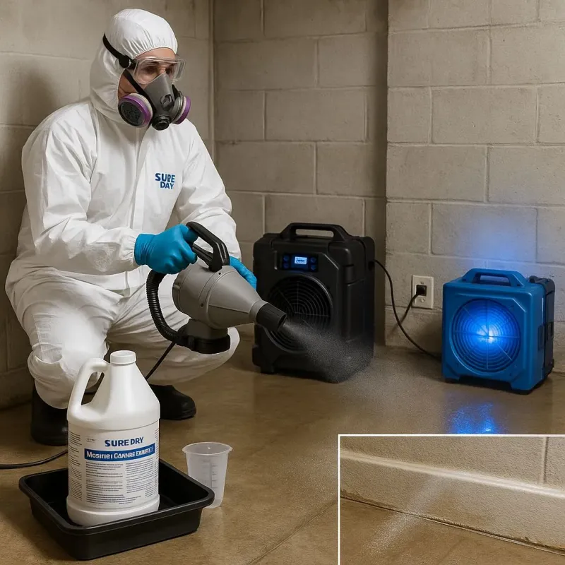 Sanitization and Odor Removal process in Presquille, LA